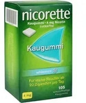 NICORETTE Kaugummi 4 mg whitemint 105 St