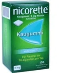 NICORETTE Kaugummi 2 mg whitemint 105 St