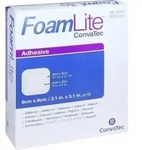 FOAM LITE ConvaTec adh&auml;siv PU-Schaumverb.8x8 cm 10 St