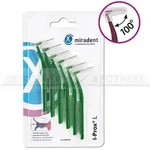 MIRADENT Interdentalb&uuml;rste I-Prox L 0,7 mm gr&uuml;n 6 St