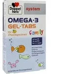 DOPPELHERZ Omega-3 Gel-Tabs family system 60 St