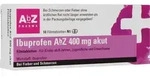 IBUPROFEN AbZ 400 mg akut Filmtabletten 10 St