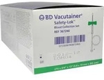 BD VACUTAINER Safety Lok Sicherh.Punkt.Best.gr&uuml;n 50 St