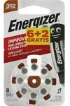 ENERGIZER H&ouml;rger&auml;tebatterie 312 8 St