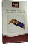 BORT Handgelenkst&uuml;tze m.Aluschiene re.XS schwarz 1 St