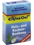 CHINA &Ouml;L Hals- u.Hustenbonbons o.Zucker 40 g