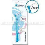 MIRADENT Interd.Pic-Brush Set 1Halt+1B&uuml;.tran.blau 1 St