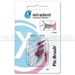 MIRADENT Interd.Pic-Brush Ersatzb.x-large bordeaux 6 St