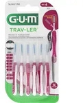 GUM TRAV-LER 1,4mm Kerze pink Interdental+6Kappen 6 St