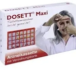 DOSETT Maxi Arzneikassette rot 1 St