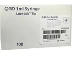 BD PLASTIPAK Spr.1 ml Luer Lok 3teilig 100 ml
