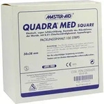 QUADRA MED square 38x38 mm Strips Master Aid 100 St
