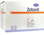 ZETUVIT Saugkompressen unsteril 10x20 cm 30 St
