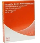 DRACOFIX PEEL Kompressen 7,5x7,5 cm steril 8fach 10 St