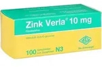 ZINK VERLA 10 mg Filmtabletten 100 St