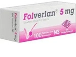 FOLVERLAN 5 mg Tabletten 100 St