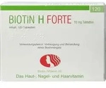 BIOTIN H forte 10 mg Tabletten 120 St