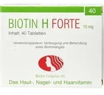 BIOTIN H forte 10 mg Tabletten 40 St