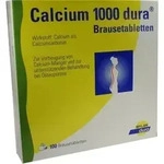 CALCIUM 1000 dura Brausetabletten 100 St