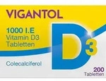 VIGANTOL 1.000 I.E. Vitamin D3 Tabletten 200 St