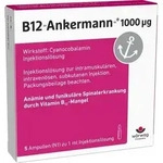 B12 ANKERMANN 1000 &mu;g Injektionsl&ouml;sung Amp. 5 ml