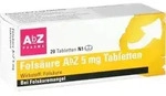 FOLS&Auml;URE AbZ 5 mg Tabletten 20 St