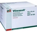 VLIWAZELL Saugkompressen steril 10x10 cm 25 St