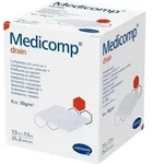MEDICOMP drain Schlitzkomp.steril 7,5x7,5 cm 50 St