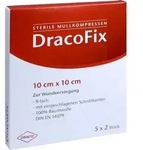 DRACOFIX PEEL Kompressen 10x10 cm steril 8fach 10 St