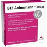 B12 ANKERMANN 1000 &mu;g Injektionsl&ouml;sung Amp. 10 ml