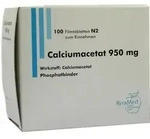 CALCIUMACETAT 950 mg Filmtabletten 100 St