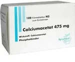 CALCIUMACETAT 475 mg Filmtabletten 100 St