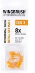 WINGBRUSH Refill-Set Interdentalb.ISO 3 med./large 8 St