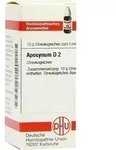 APOCYNUM D 2 Globuli 10 g