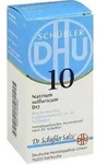 BIOCHEMIE DHU 10 Natrium sulfuricum D 12 Tabletten 200 St