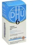 BIOCHEMIE DHU 6 Kalium sulfuricum D 12 Tabletten 200 St