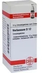 VERBASCUM D 12 Globuli 10 g