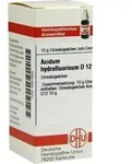 ACIDUM HYDROFLUORICUM D 12 Globuli 10 g