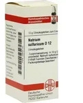 NATRIUM SULFURICUM D 12 Globuli 10 g