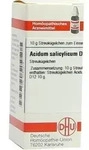 ACIDUM SALICYLICUM D 12 Globuli 10 g