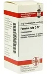 FORMICA RUFA D 12 Globuli 10 g