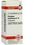 PLUMBUM METALLICUM D 12 Globuli 10 g