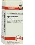 HYDRASTIS D 30 Globuli 10 g