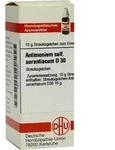 ANTIMONIUM SULFURATUM aurantiacum D 30 Globuli 10 g