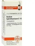 ACIDUM HYDROFLUORICUM C 12 Globuli 10 g
