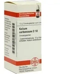 KALIUM CARBONICUM D 10 Globuli 10 g