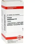 ZINCUM METALLICUM D 6 Tabletten 80 St