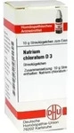 NATRIUM CHLORATUM D 3 Globuli 10 g