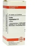 CARBO VEGETABILIS D 3 Tabletten 80 St