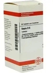 SEPIA D 6 Tabletten 80 St